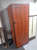 A Euro Cave upright wine fridge