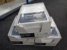 Three boxes of Good Home re-cycling bag sets