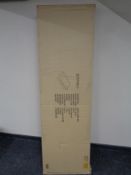 A Dakota cabin bed oak/blue, boxed,