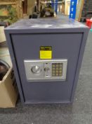 A digital safe with key