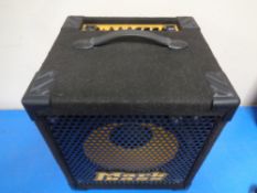 A Mark Bass combo head speaker