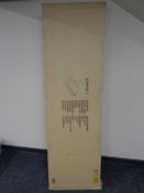 A Dakota cabin bed oak/blue, boxed,