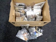 A box of 1:35 scale unboxed artillery,