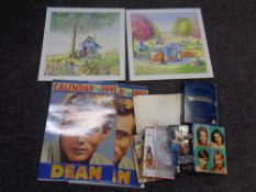 Artist: Catherine Stephenson (Originator of the Hope series of rabbit artwork) - Two prints: The