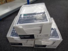 Three boxes of Good Home re-cycling bag sets