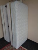 A Dorlux sterling 3' divan and interior