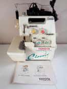 A Toyota differential SL 3455 DS Classic overlocking sewing machine