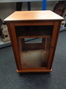 A twentieth century antique G Plan audio cabinet.