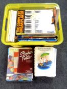 Two boxes of music books