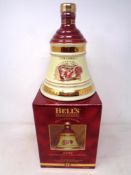 A Bells Extra Special Old Scotch Whisky decanter - Christmas 1996, sealed in box.
