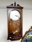 A contemporary Rhythm Westminster chime wall clock