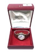 A Gent's Gold-Plated and Stainless Steel Omega Automatic Centre Seconds Calendar Wristwatch,