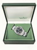 A Gent's Rolex Stainless Steel Automatic Centre Seconds Calendar Wristwatch, ref.