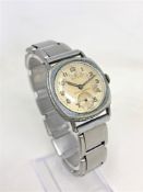 A Gent's Rolex Chrome-Plated and Steel Wristwatch, ref.