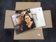 A collection of boxed opera vinyl record sets. Various.