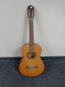 A Classic acoustic guitar.