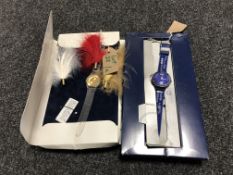 A Swatch Watch : Scuba 200 blue 