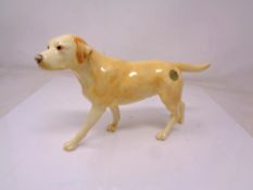 A John Beswick figure of a golden retriever