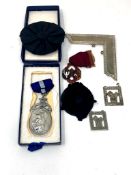 A small quantity of Masonic jewellery etc
