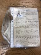 A fascinating paper archive of military (WWI & WWII) interest relating in the main to Captain