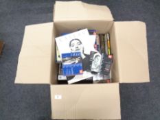 A collection of records, CDs and books relating to Maria Callas.