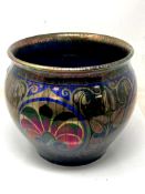 A Pilkingtons Royal Lancastrian lustre jardiniere, diameter 24 cm, height 22.5 cm.