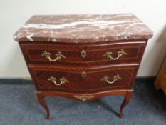 A continental marble topped,