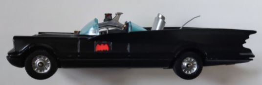 Vintage 1960's Batmobile Corgi toy car. In very good condition.