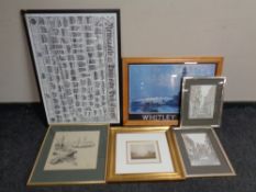 A John Bond limited edition print,