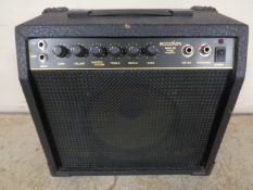 A Marathon MGA-20 guitar amplifier.