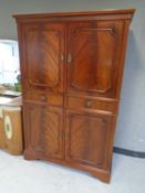 A Regency style cocktail cabinet