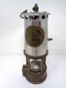 An Eccles protector type 6RS miner's lamp.