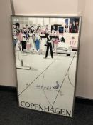A colour print : 'Wonderful Copenhagen', 63 x 100 cm.