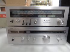 An Eclipse CD player with remote together with a Technics ST-3500 FM/AM stereo tuner and an Aiwa FM