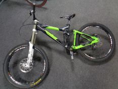 A Professional Sunday Team Iron Horse full suspension downhill mountain bike