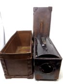 An Aldis projection lantern in carry case