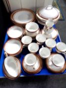 A set of 47 pieces of Royal Grafton Majestic tea and dinner china.