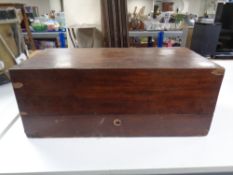 A Victorian writing box (no interior).