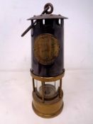 A Berwood Engineering company of Birmingham Eccles Protector mining lamp.