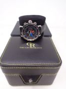 A Giulio Romano gent's wristwatch (boxed).