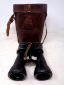 A pair of German Third Reich period 7x50 Kreigsmarine binoculars probably by Ernst Leitz,