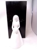 A Coalport moments figure, The Bride (boxed).