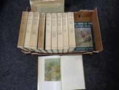 David A. Bannerman, twelve volumes : The Birds of the British Isles, illustrated by George E. Lodge.