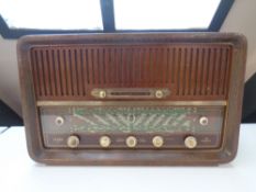 An Eltra Air Empress model 977 valve radio.