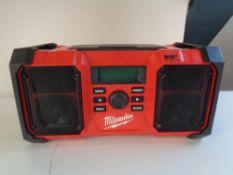A Milwaukee DAB radio.