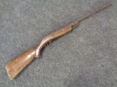 A vintage 177 calibre air rifle