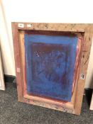 A Durham University boat club crest 50cm x 62cm.