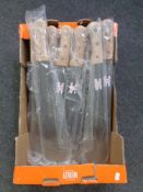A box containing 10 Spear & Jackson machetes.