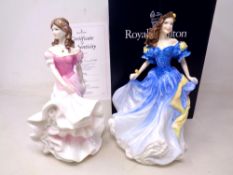 Two Royal Doulton figures,