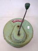 A vintage Legumex vegetable peeler with handle.